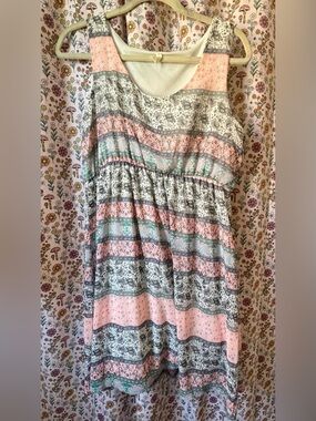 Pink blush sleeveless dress